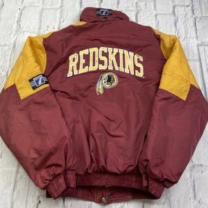 Washington Redskins NFL Logo Athletic Jacket Kids Sz Large 14-16 Rare